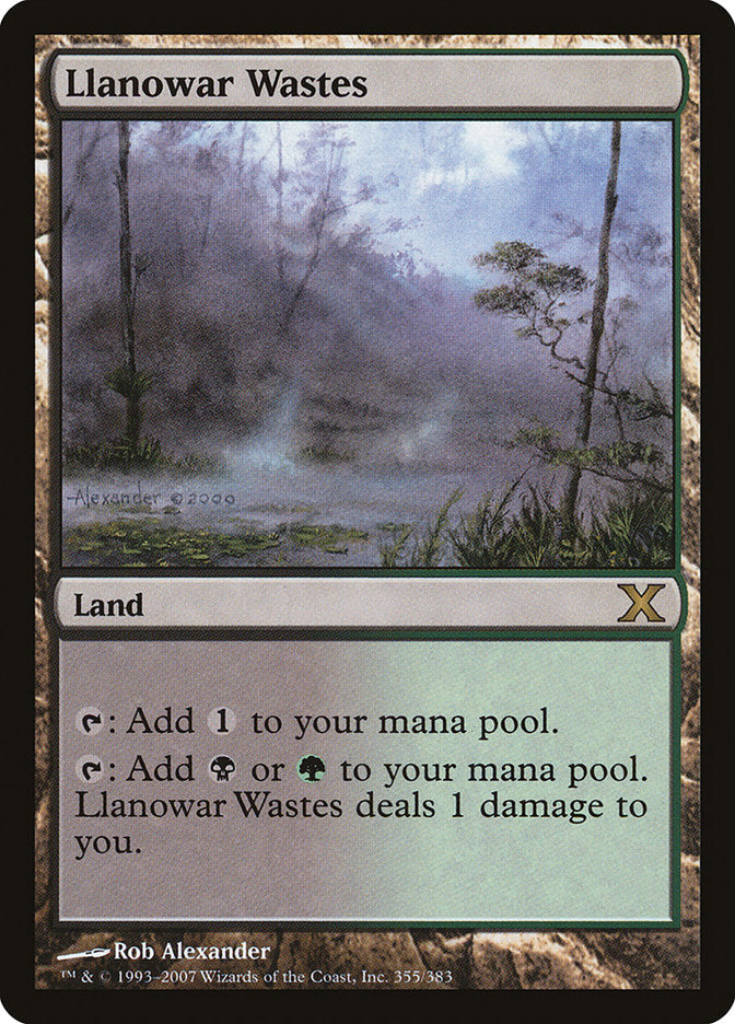 Llanowar Wastes [Tenth Edition] | Pegasus Games WI