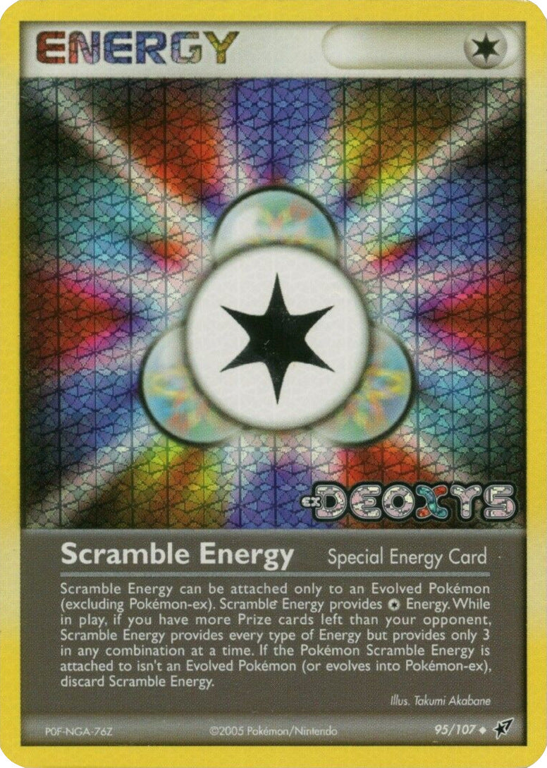 Scramble Energy (95/107) (Stamped) [EX: Deoxys] | Pegasus Games WI