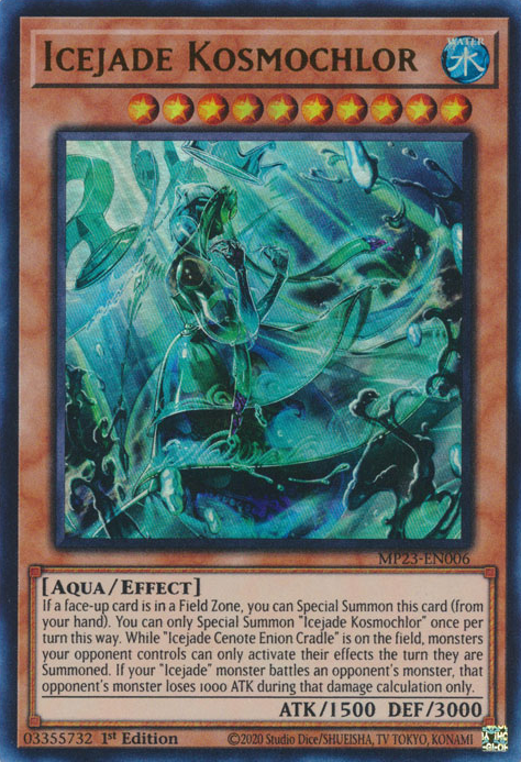 Icejade Kosmochlor [MP23-EN006] Ultra Rare | Pegasus Games WI