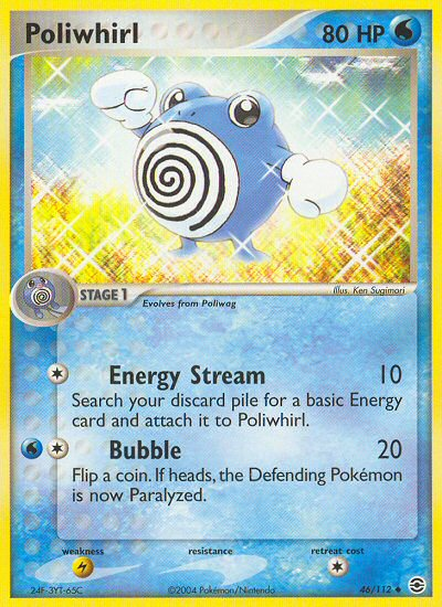 Poliwhirl (46/112) [EX: FireRed & LeafGreen] | Pegasus Games WI