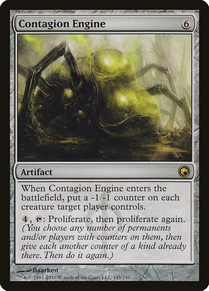 Contagion Engine [Scars of Mirrodin] | Pegasus Games WI