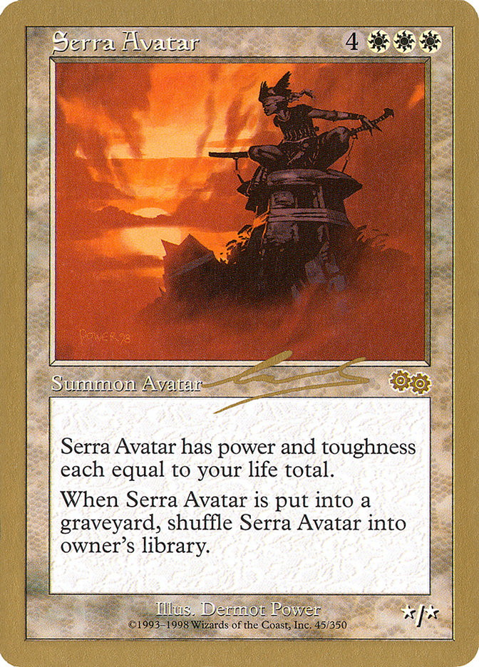 Serra Avatar (Nicolas Labarre) [World Championship Decks 2000] | Pegasus Games WI