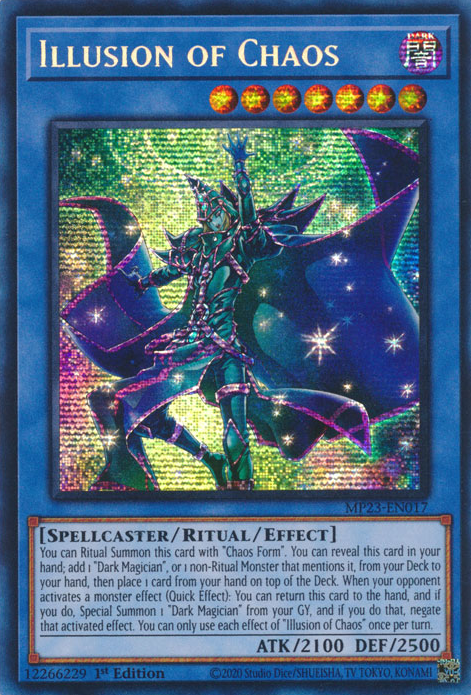 Illusion of Chaos [MP23-EN017] Prismatic Secret Rare | Pegasus Games WI