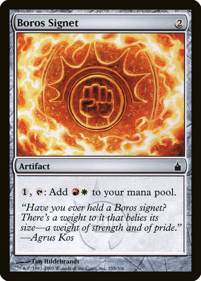 Boros Signet [Ravnica: City of Guilds] | Pegasus Games WI