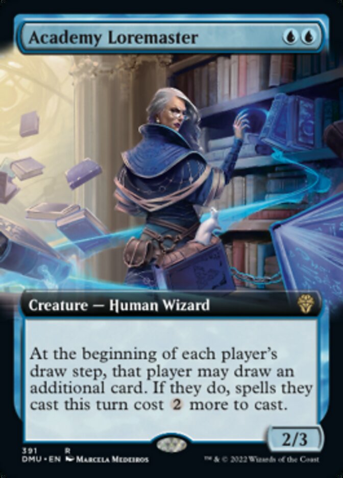 Academy Loremaster (Extended Art) [Dominaria United] | Pegasus Games WI