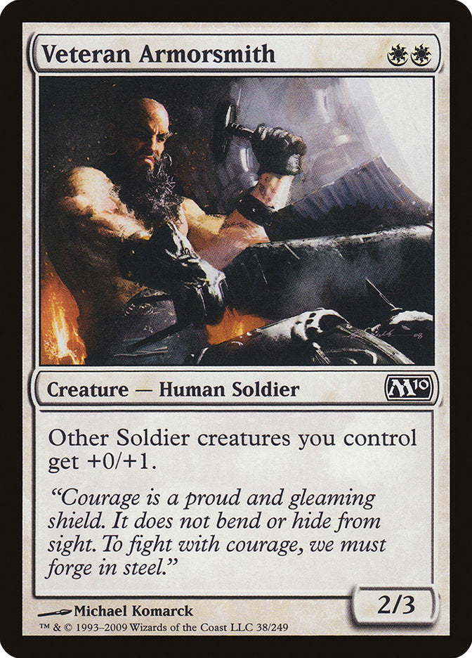 Veteran Armorsmith [Magic 2010] | Pegasus Games WI