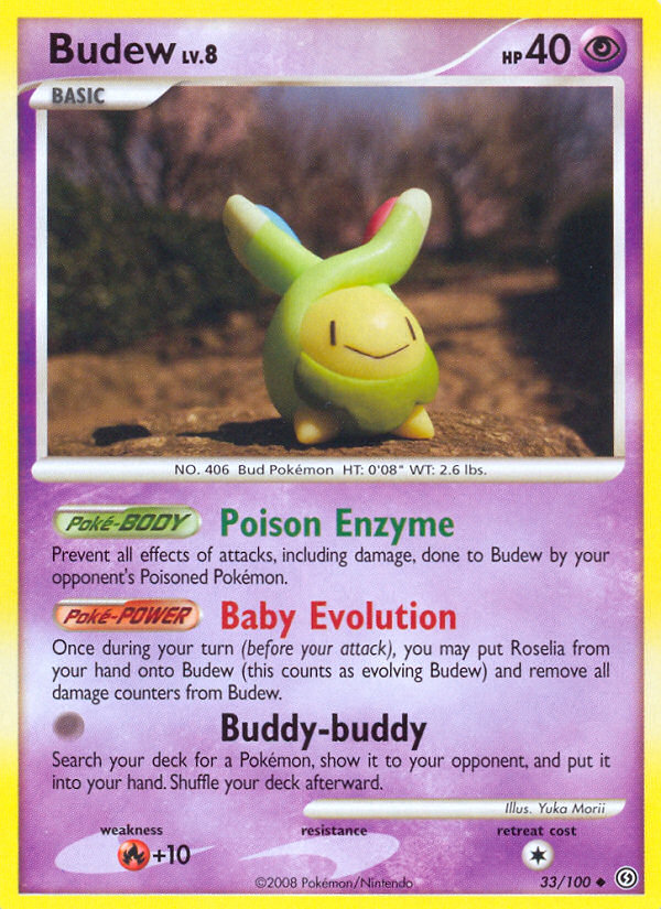 Budew (33/100) [Diamond & Pearl: Stormfront] | Pegasus Games WI