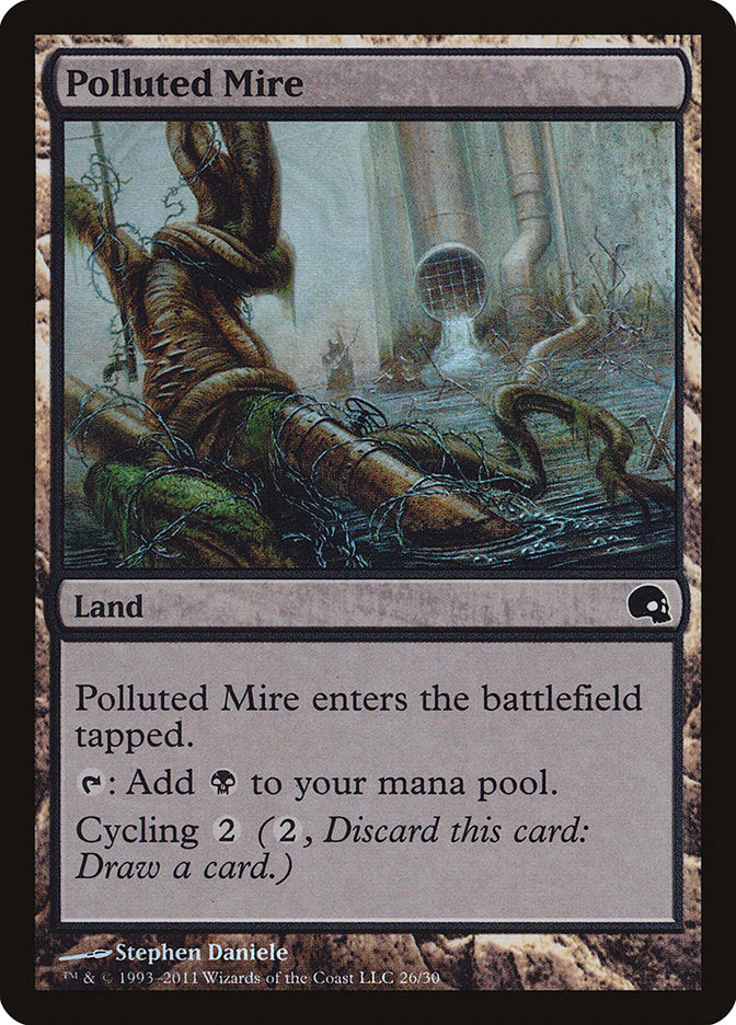 Polluted Mire [Premium Deck Series: Graveborn] | Pegasus Games WI