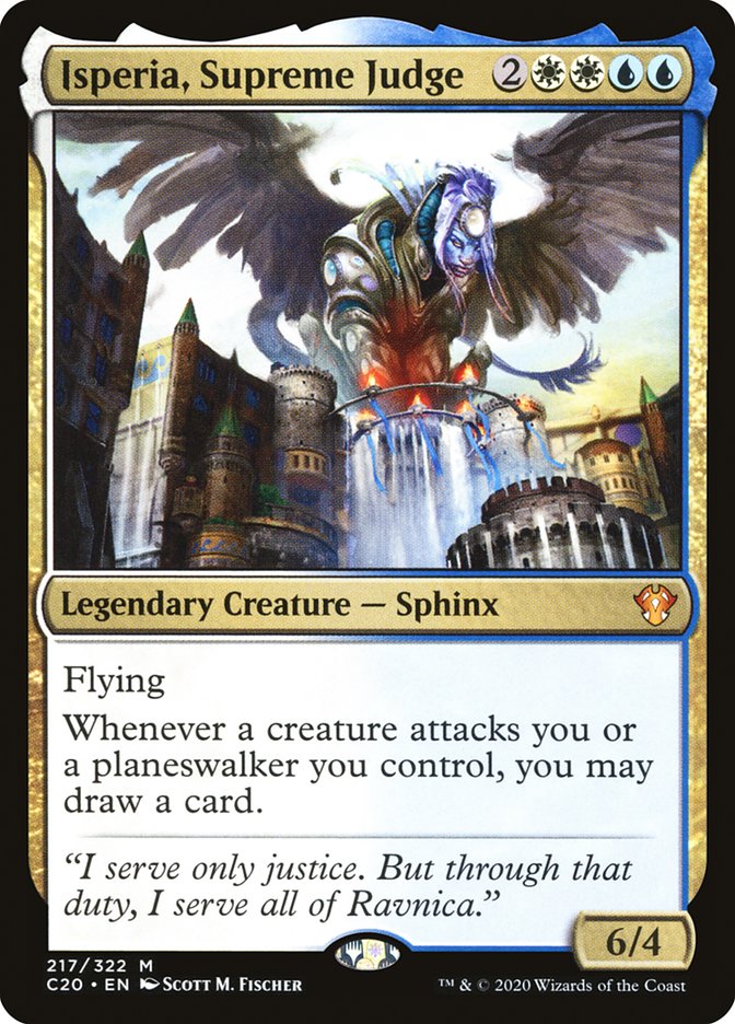 Isperia, Supreme Judge [Commander 2020] | Pegasus Games WI