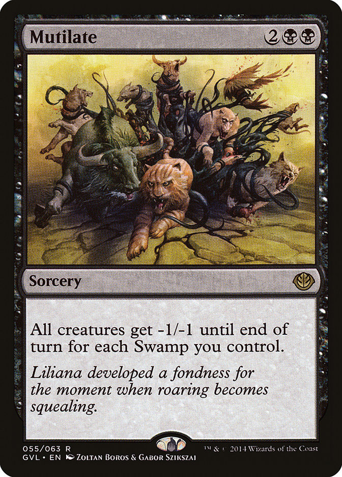 Mutilate (Garruk vs. Liliana) [Duel Decks Anthology] | Pegasus Games WI