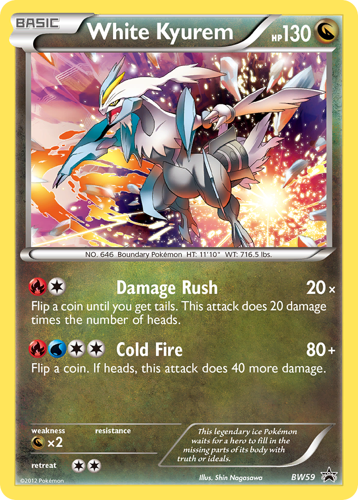 White Kyurem (BW59) [Black & White: Black Star Promos] | Pegasus Games WI