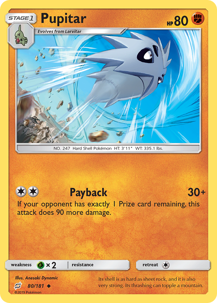 Pupitar (80/181) [Sun & Moon: Team Up] | Pegasus Games WI