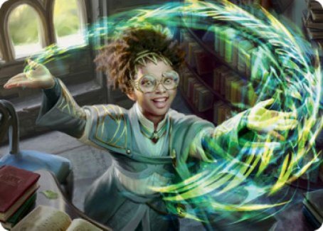 Eureka Moment Art Card [Strixhaven: School of Mages Art Series] | Pegasus Games WI
