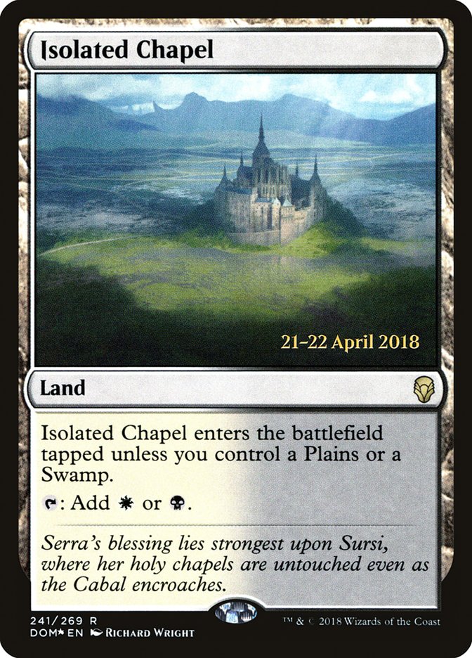 Isolated Chapel [Dominaria Prerelease Promos] | Pegasus Games WI