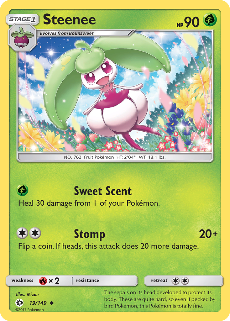 Steenee (19/149) [Sun & Moon: Base Set] | Pegasus Games WI