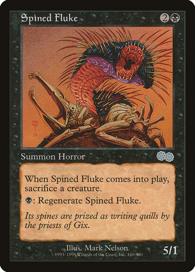 Spined Fluke [Urza's Saga] | Pegasus Games WI