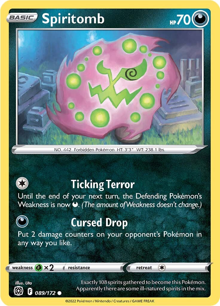 Spiritomb (089/172) [Sword & Shield: Brilliant Stars] | Pegasus Games WI