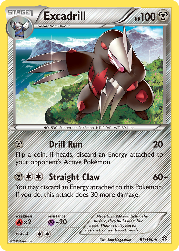 Excadrill (96/160) [XY: Primal Clash] | Pegasus Games WI