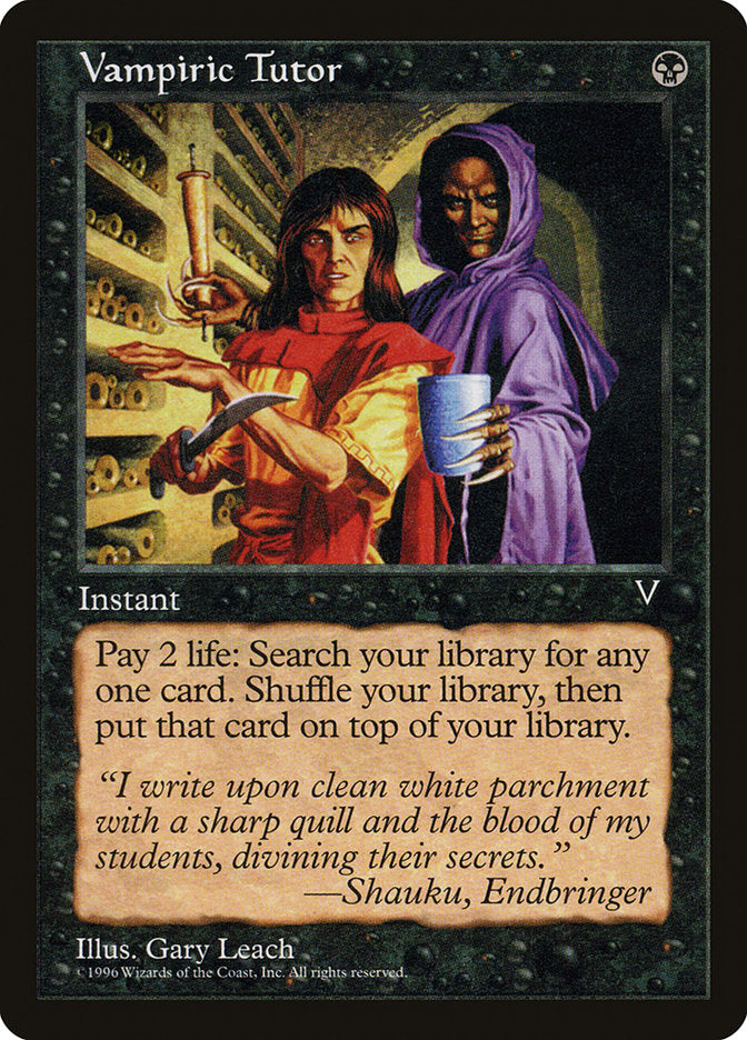 Vampiric Tutor [Visions] | Pegasus Games WI