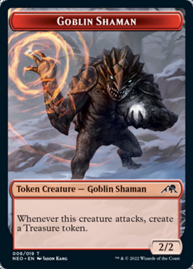 Goblin Shaman Token [Kamigawa: Neon Dynasty Tokens] | Pegasus Games WI