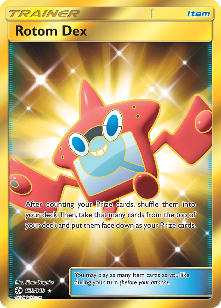 Rotom Dex (159/149) [Sun & Moon: Base Set] | Pegasus Games WI