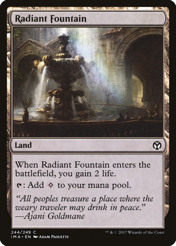 Radiant Fountain [Iconic Masters] | Pegasus Games WI