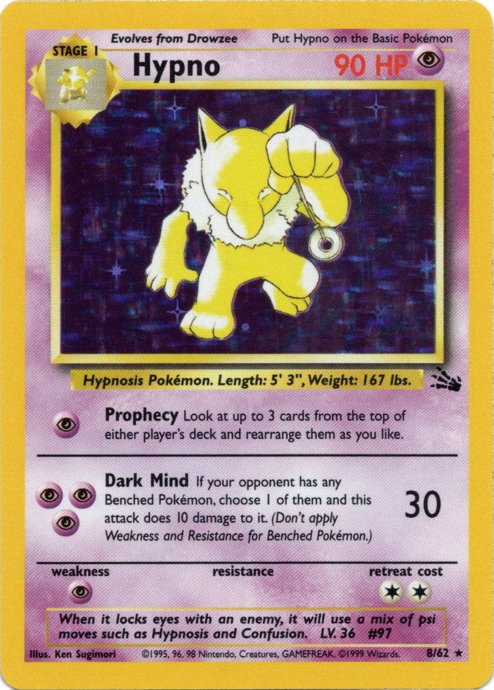 Hypno (8/62) [Fossil Unlimited] | Pegasus Games WI