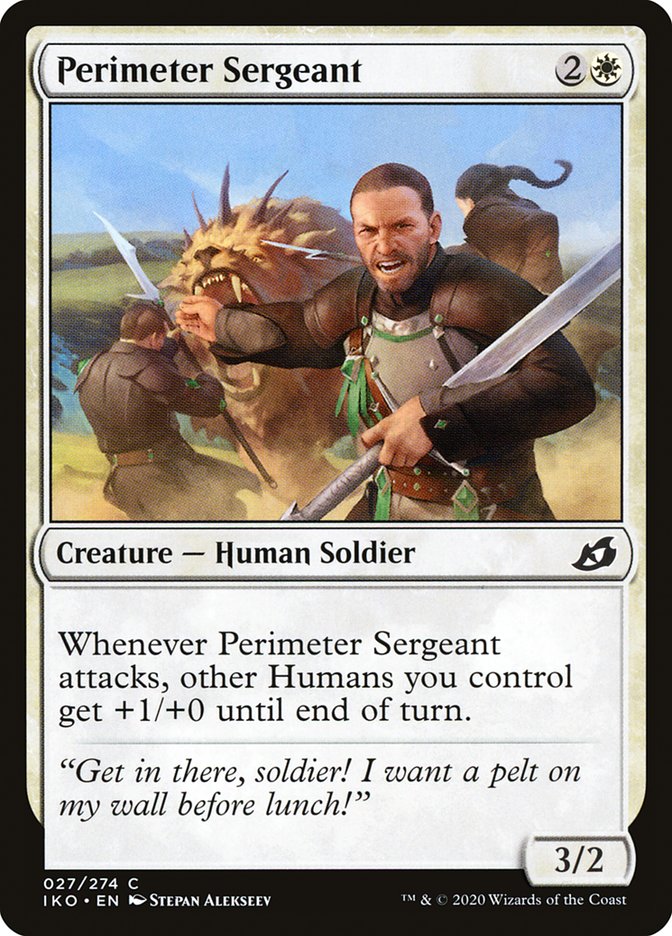 Perimeter Sergeant [Ikoria: Lair of Behemoths] | Pegasus Games WI