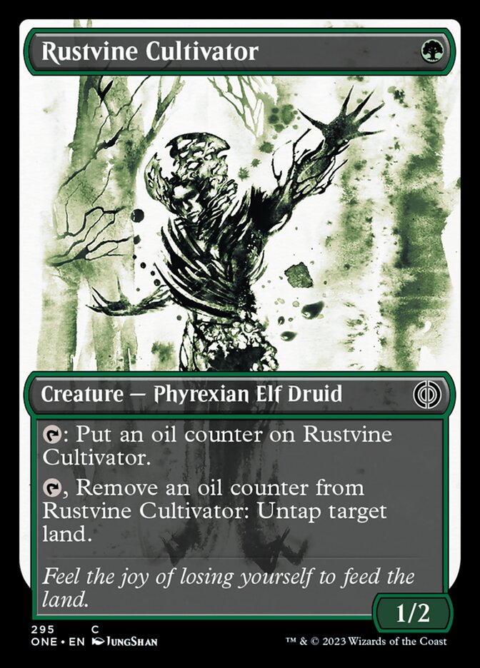 Rustvine Cultivator (Showcase Ichor) [Phyrexia: All Will Be One] | Pegasus Games WI