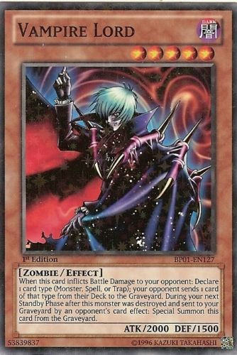 Vampire Lord [BP01-EN127] Starfoil Rare | Pegasus Games WI