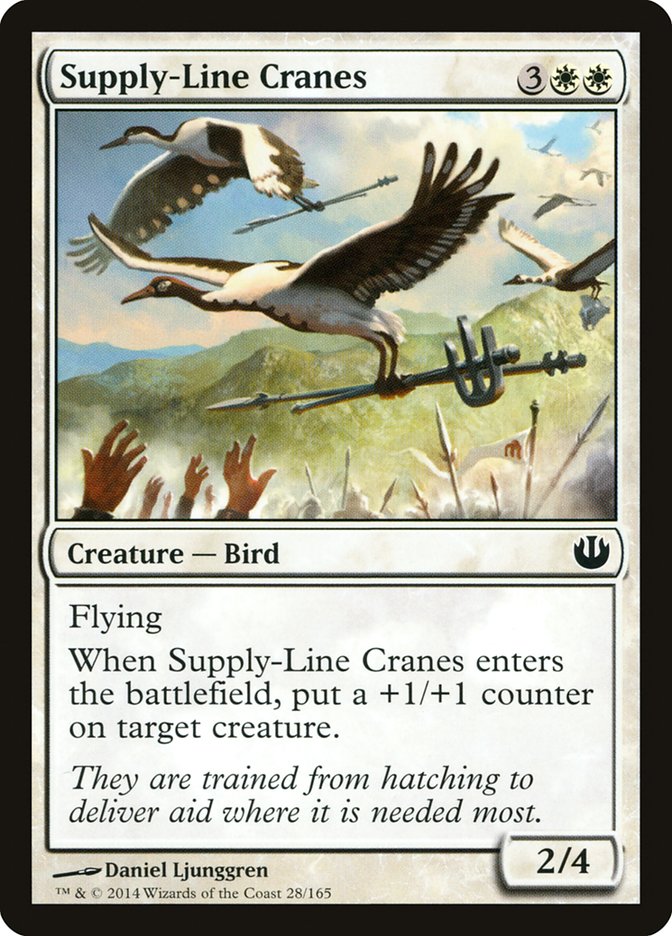 Supply-Line Cranes [Journey into Nyx] | Pegasus Games WI