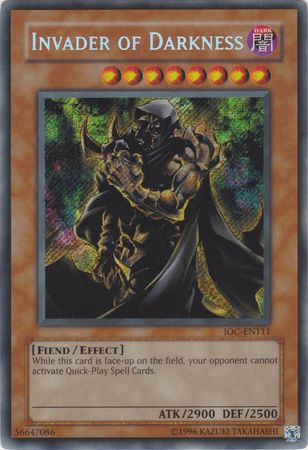 Invader of Darkness [IOC-EN111] Secret Rare | Pegasus Games WI