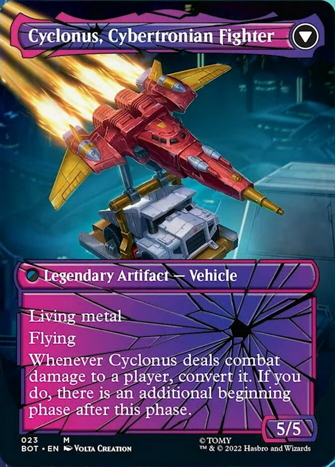 Cyclonus, the Saboteur // Cyclonus, Cybertronian Fighter (Shattered Glass) [Transformers] | Pegasus Games WI