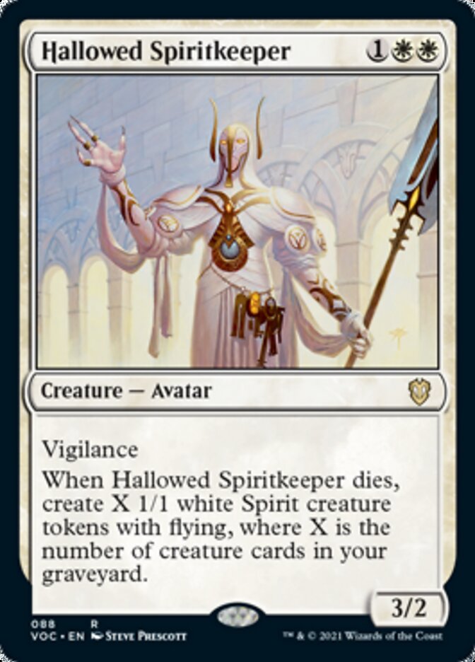 Hallowed Spiritkeeper [Innistrad: Crimson Vow Commander] | Pegasus Games WI