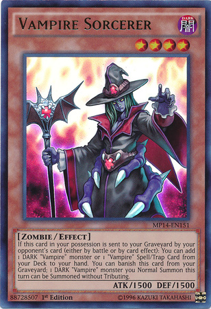 Vampire Sorcerer [MP14-EN151] Ultra Rare | Pegasus Games WI