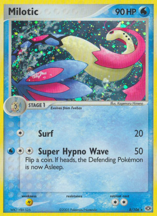 Milotic (8/106) [EX: Emerald] | Pegasus Games WI