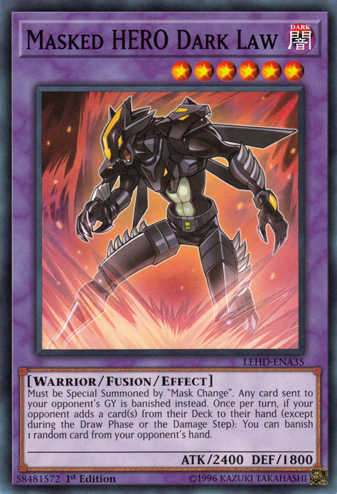 Masked HERO Dark Law [LEHD-ENA35] Common | Pegasus Games WI