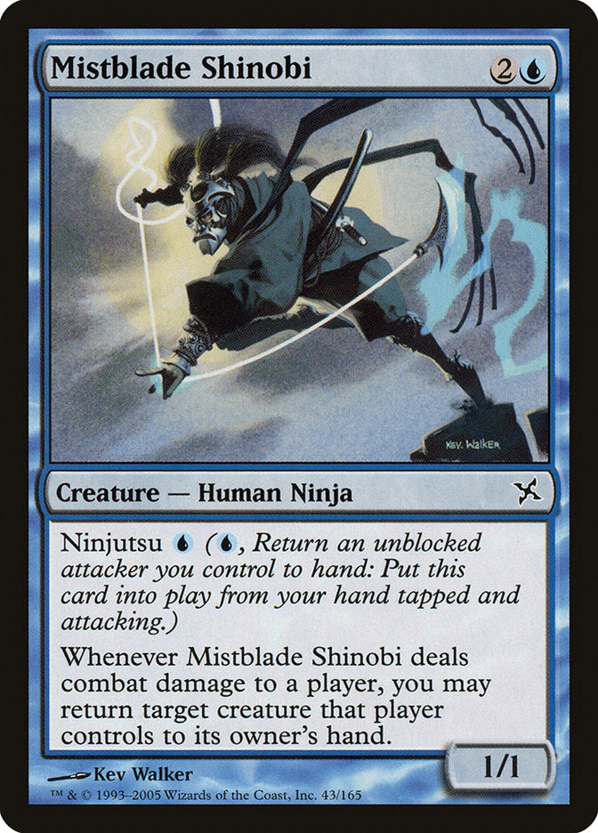 Mistblade Shinobi [Betrayers of Kamigawa] | Pegasus Games WI