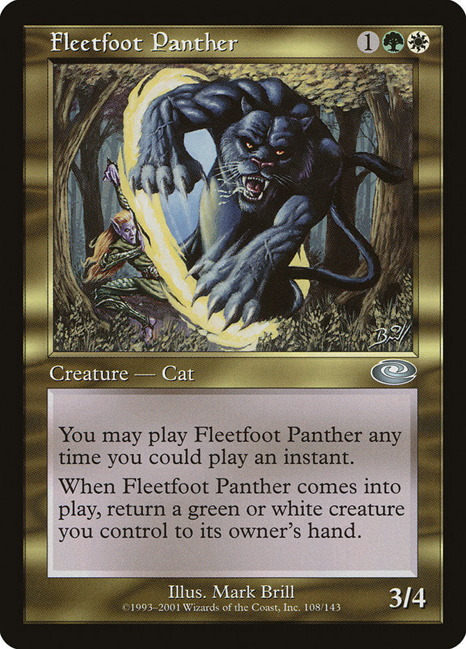 Fleetfoot Panther [Planeshift] | Pegasus Games WI