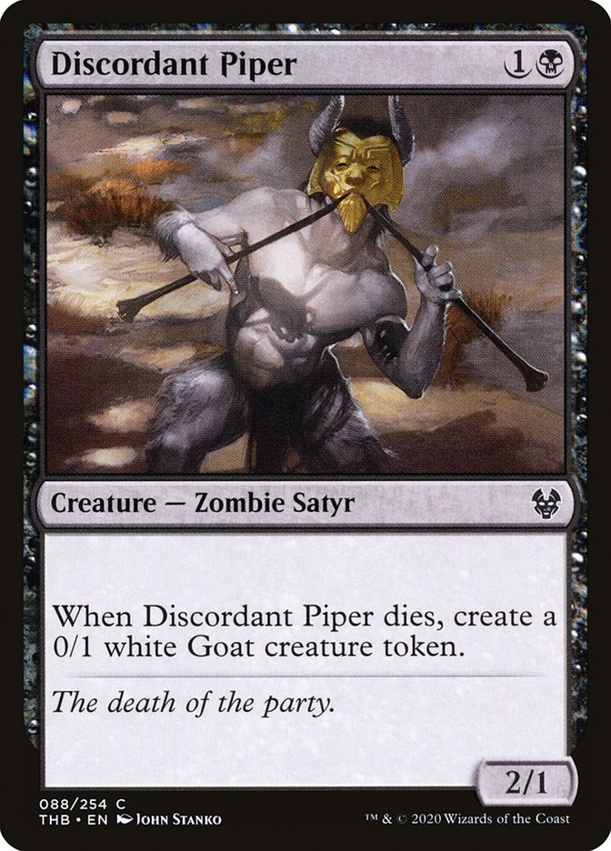Discordant Piper [Theros Beyond Death] | Pegasus Games WI