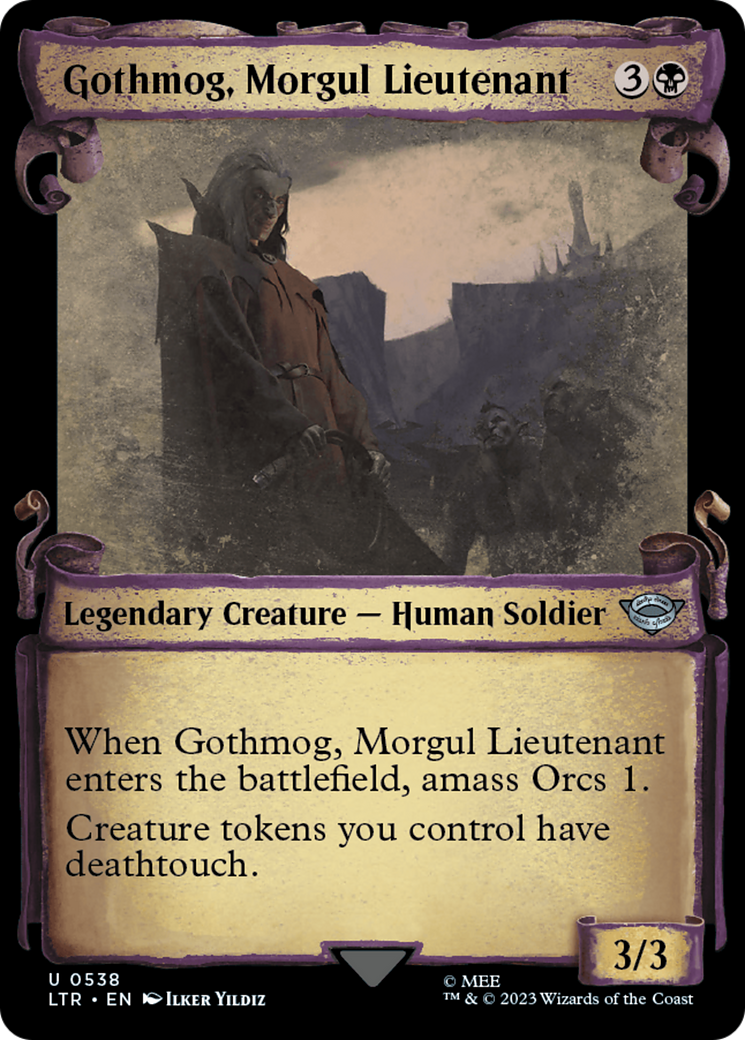 Gothmog, Morgul Lieutenant [The Lord of the Rings: Tales of Middle-Earth Showcase Scrolls] | Pegasus Games WI