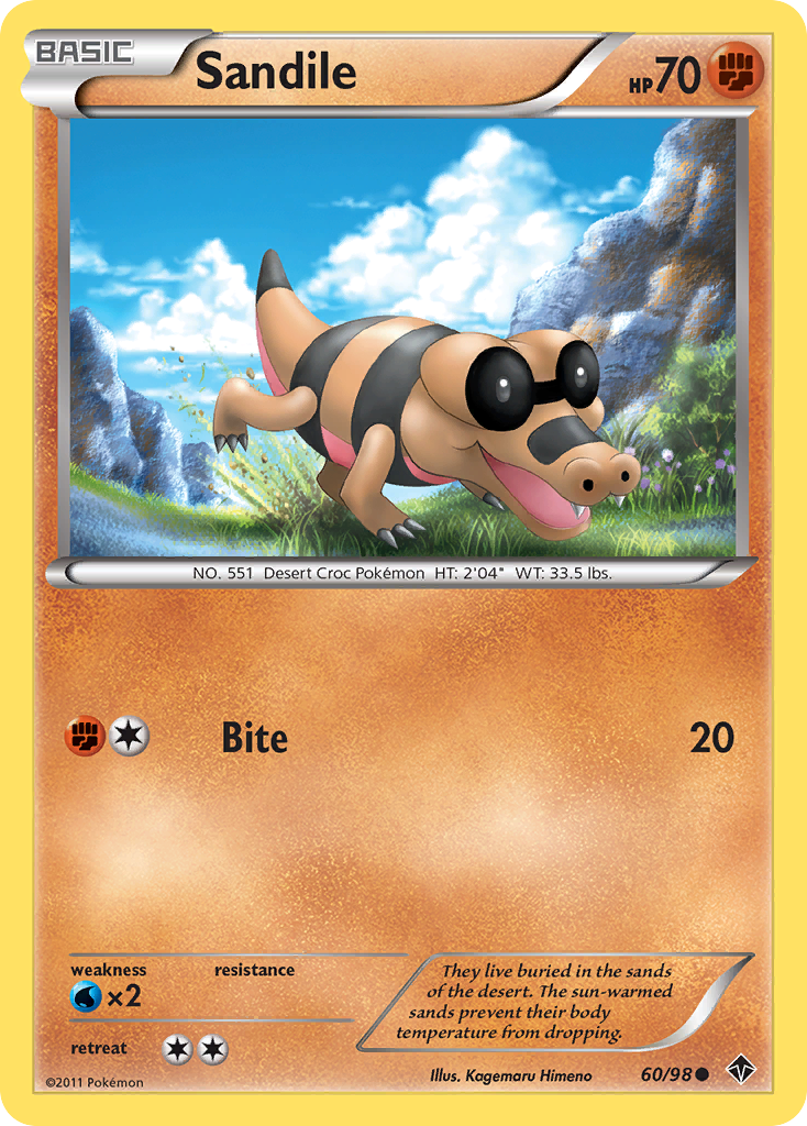 Sandile (60/98) [Black & White: Emerging Powers] | Pegasus Games WI