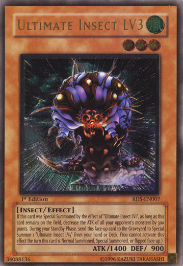 Ultimate Insect LV3 (UTR) [RDS-EN007] Ultimate Rare | Pegasus Games WI
