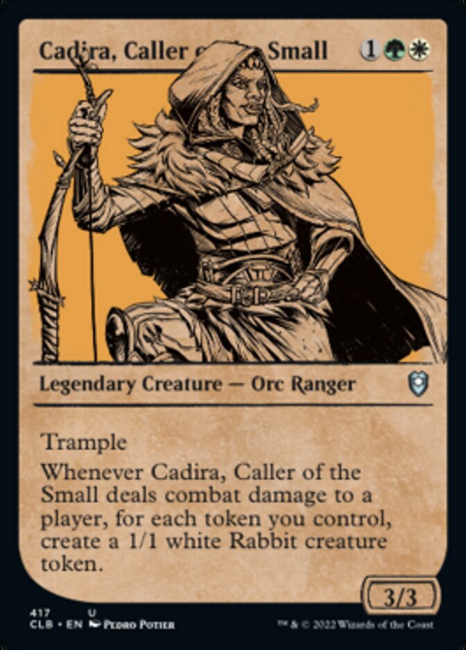 Cadira, Caller of the Small (Showcase) [Commander Legends: Battle for Baldur's Gate] | Pegasus Games WI