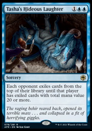 Tasha's Hideous Laughter (Promo Pack) [Dungeons & Dragons: Adventures in the Forgotten Realms Promos] | Pegasus Games WI