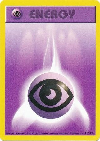 Psychic Energy (101/102) [Base Set Shadowless Unlimited] | Pegasus Games WI