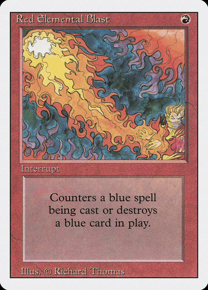 Red Elemental Blast [Revised Edition] | Pegasus Games WI