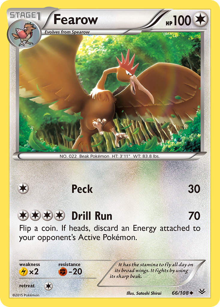 Fearow (66/108) [XY: Roaring Skies] | Pegasus Games WI