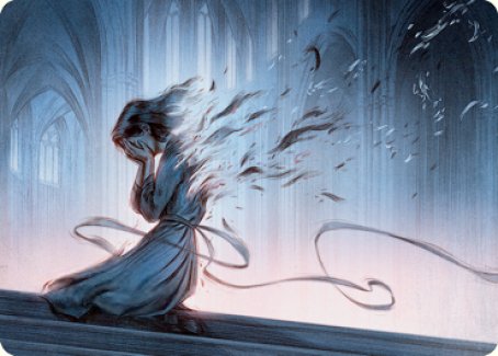 Fading Hope Art Card [Innistrad: Midnight Hunt Art Series] | Pegasus Games WI