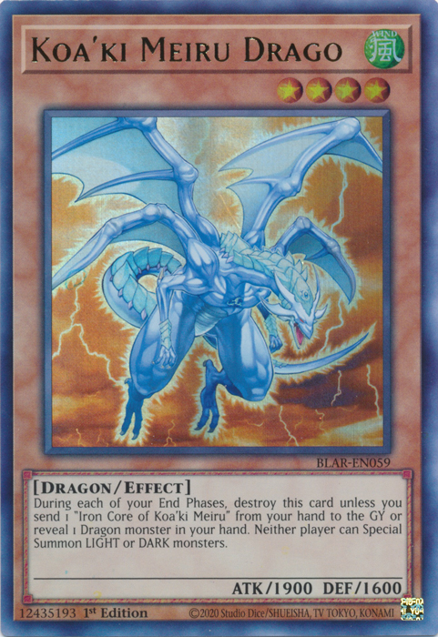 Koa'ki Meiru Drago [BLAR-EN059] Ultra Rare | Pegasus Games WI